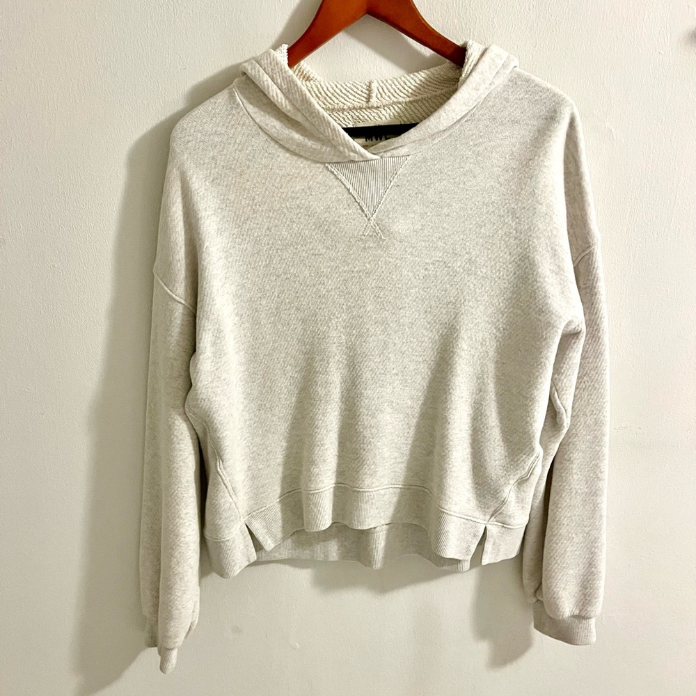 Madewell women’s MWL Airyterry hoodie sweatshirt 
Size smalll